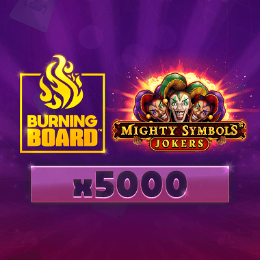 Mighty Symbols: Jokers Burning Board